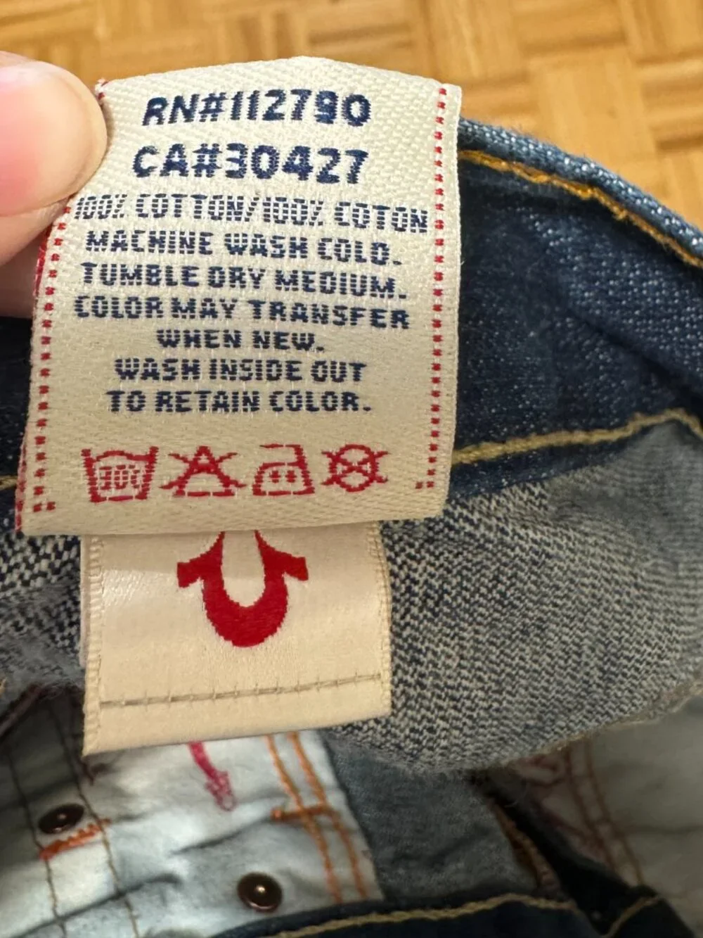 Vintage True Religion Men's Jeans W- 33, L-33
